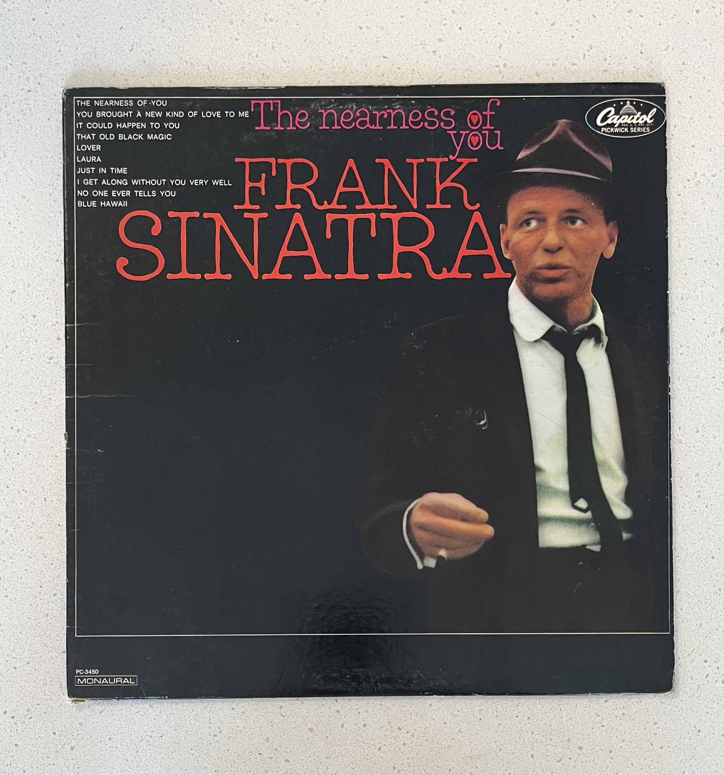 Frank Sinatra The Nearness Of You Vinyl Record Album LP