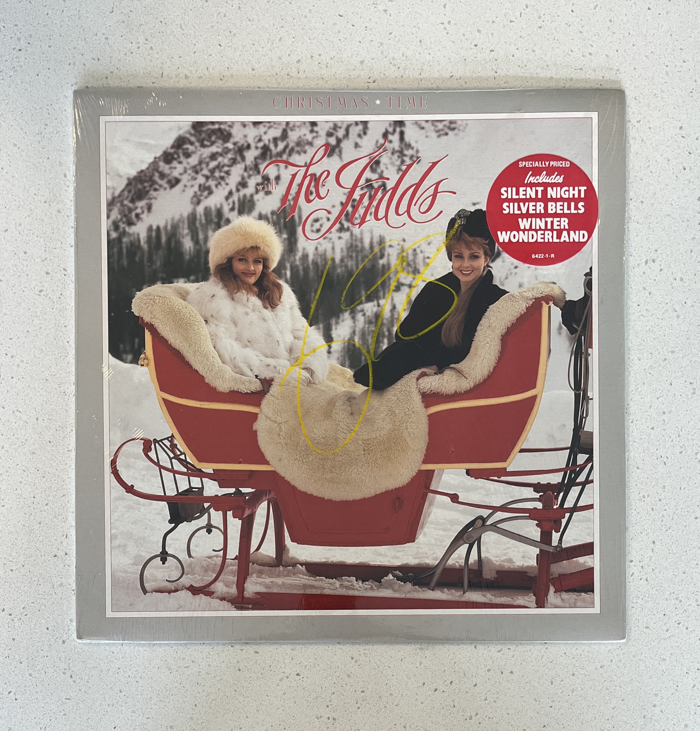 Christmas Time With The Judds Vinyl Record Album Xmas LP 6422-1-R