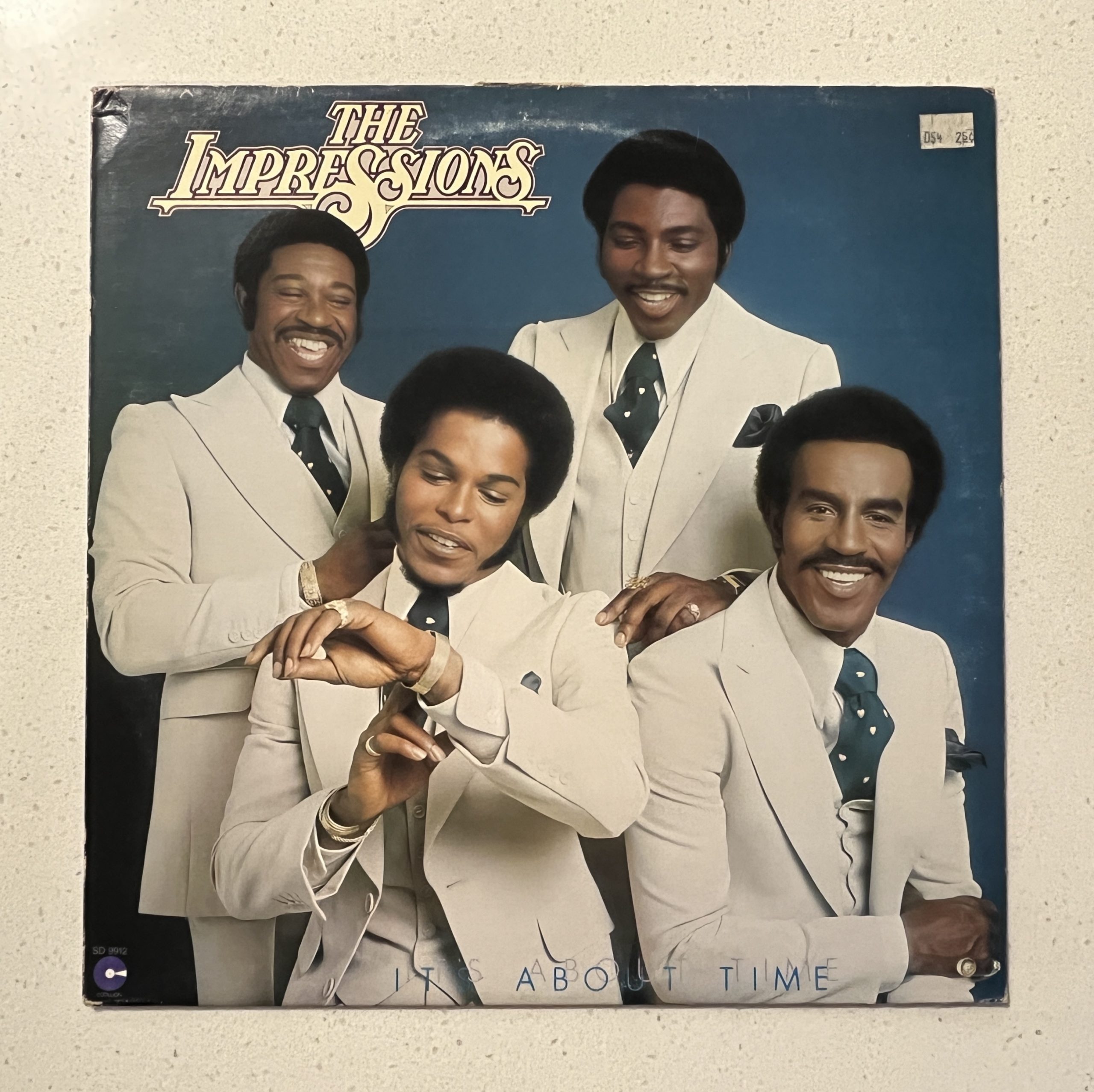 The Impressions It's About Time SD 9912 Vinyl Record Album LP NO SCRATCHES!!!