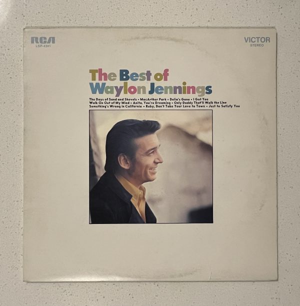 Waylon Jennings The Best Of Vinyl Record Album LP