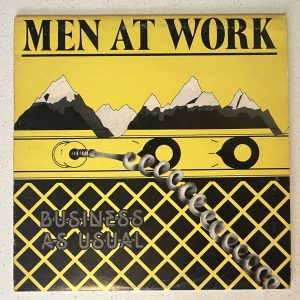 Men At Work Business As Usual Vinyl Record Album LP PCC-90667