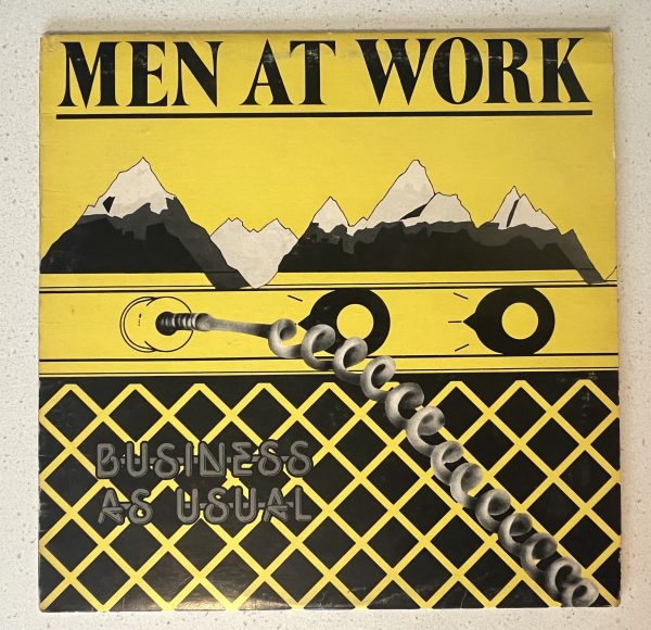 Men At Work Business As Usual Vinyl Record Album LP PCC-90667