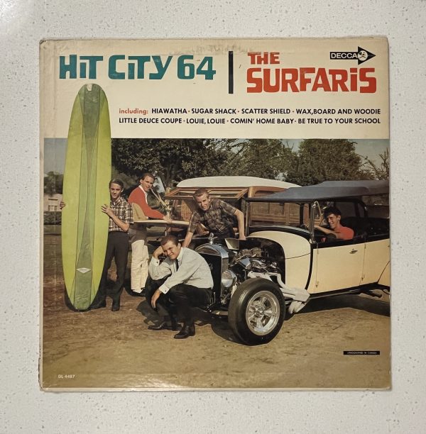 The Surfaris Hit City Vinyl Record Album LP DL 4487