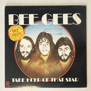 Bee Gees Take Hold Of That Star Promo Stamp Vinyl Record Album LP BAN-90031