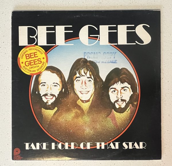 Bee Gees Take Hold Of That Star Promo Stamp Vinyl Record Album LP BAN-90031