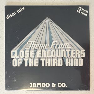 Jambo & Co Theme From Close Encounters Of The Third Kind Blue Colour Vinyl Record 12" BRAND NEW SEALED!!!