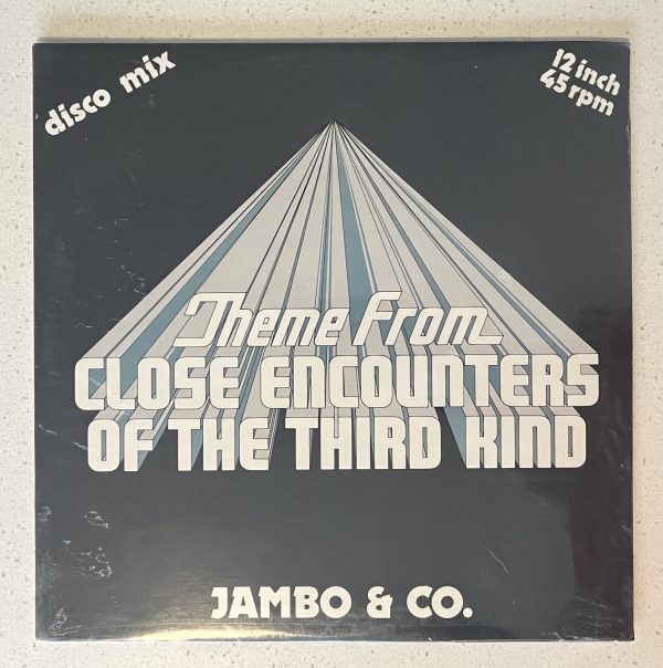 Jambo & Co Theme From Close Encounters Of The Third Kind Blue Colour Vinyl Record 12" BRAND NEW SEALED!!!