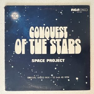 Conquest Of The Stars Space Project Blue Colour Vinyl Record 12" KPN1-0267