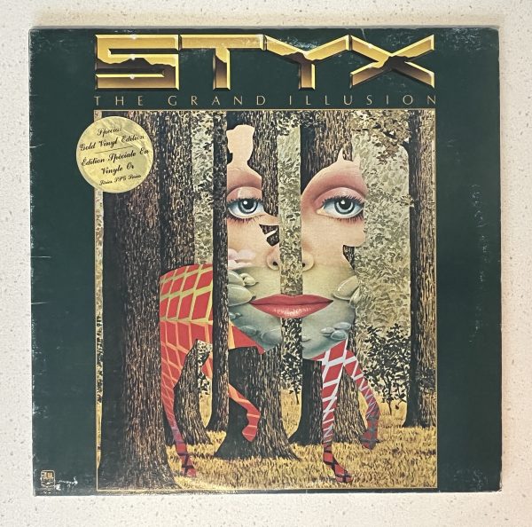 Styx Equinox Gold Colour Vinyl Record Album LP Yellow Color SP 4559