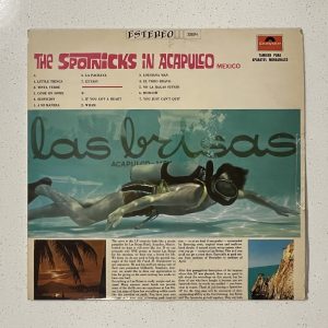 The Spotnicks In Acapulco Vinyl Record Album LP 220074