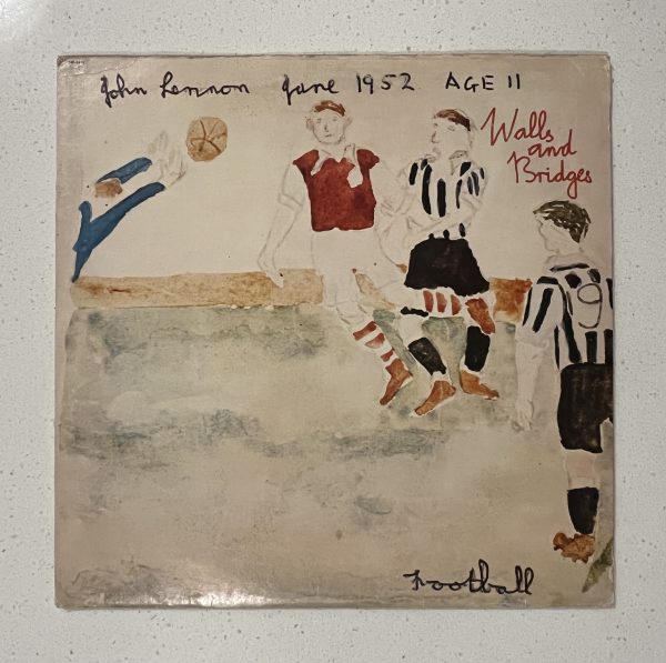 John Lennon Walls And Bridges Beatles Apple Vinyl Record Album LP SW-3416