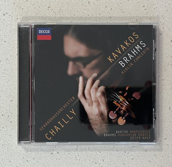 Chailly Kavakos Brahms Bartok Violin Concertos Rhapsodies Hungarian Dances CD 478 5342