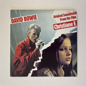 David Bowie Christiane F Soundtrack Vinyl Record Album LP NO SCRATCHES!!!