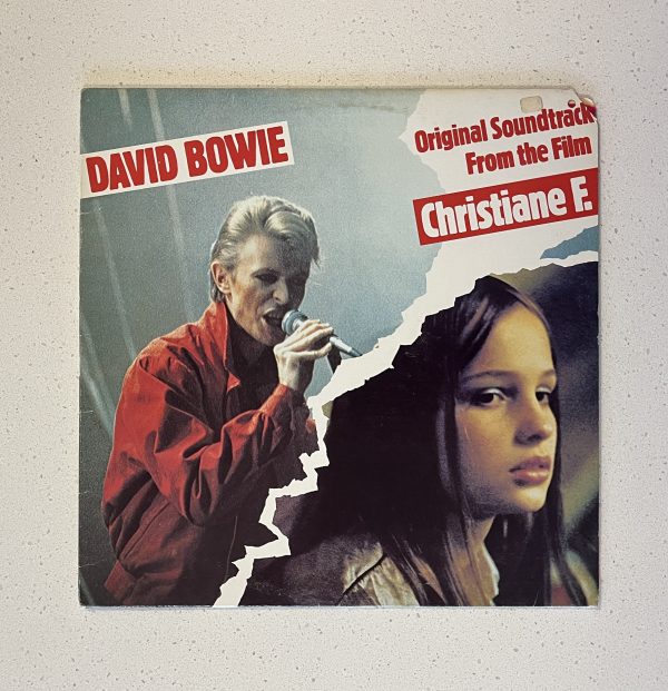 David Bowie Christiane F Soundtrack Vinyl Record Album LP NO SCRATCHES!!!