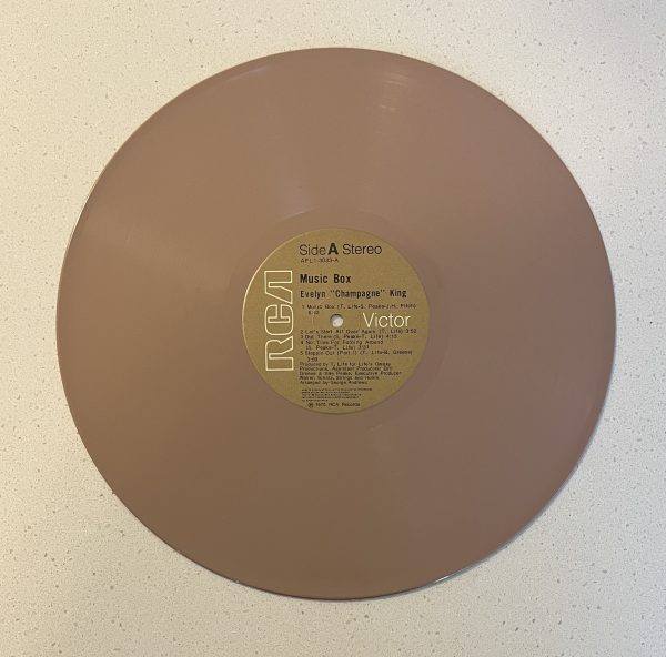 Evelyn Champagne King Music Box Album LP TAN COLOUR VINYL!!! AFL1-3033