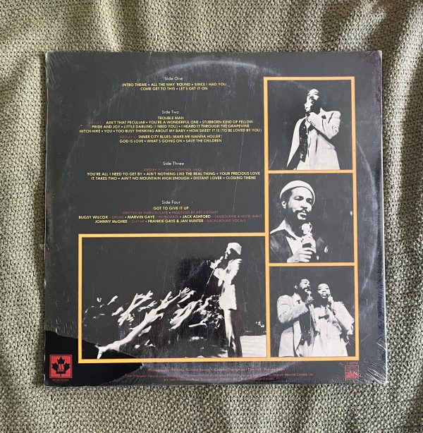 Marvin Gaye Live At The London Palladium Double Vinyl Record Album 2LP BRAND NEW SEALED!!! T-352R2 - Image 2