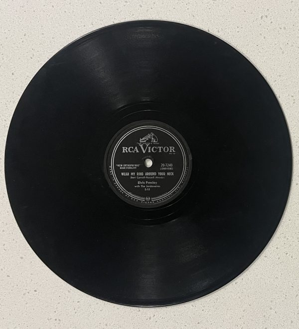 Elvis Presley Wear My Ring Around Your Neck / Dontcha Think It's Time Vinyl 78RPM 20-7240