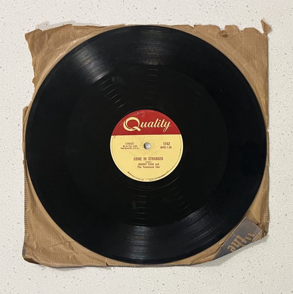 Johnny Cash Come In Stranger / Guess Things Happen That Way Vinyl 78RPM NEAR MINT!!! 1742