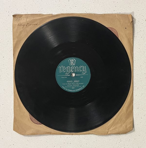 Little Richard Jenny, Jenny Miss Ann Vinyl Canada Regency 78RPM 633
