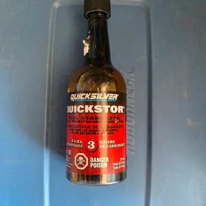 Quicksilver Quickstor Marine Fuel Stabilizer 12 oz - Treats 60 Gallons BRAND NEW SEALED!!! 8M0048212