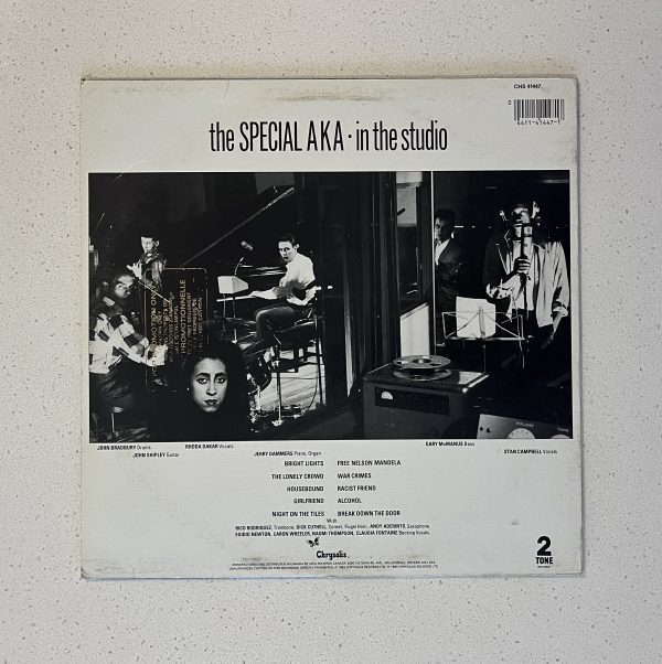 The Special AKA In The Studio Punk Ska Record Album LP VG+/VG RARE PROMO VINYL!! CHS-41447 - Image 2