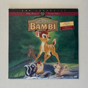 Disney Bambi 55th Anniversary Masterpiece Laser Disc BRAND NEW SEALED!!!
