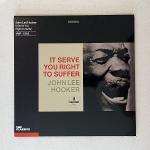 John Lee Hooker It Serve You Right To Suffer Vinyl Album LP VG+/NM Vinyl Me Please VMP 002