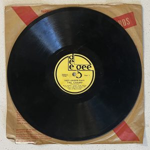 Dizzy Gillespie Plays The Champ Jazz Vinyl 78RPM 3604