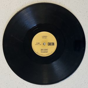 Jack Scott Leroy / My True Love Shellac 78RPM C-462