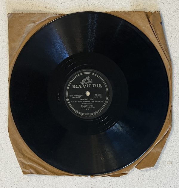 Elvis Presley Let Me Be Your Teddy Bear / Loving You Shellac 78RPM NM NO SCRATCHES!!! 20-7000 - Image 2