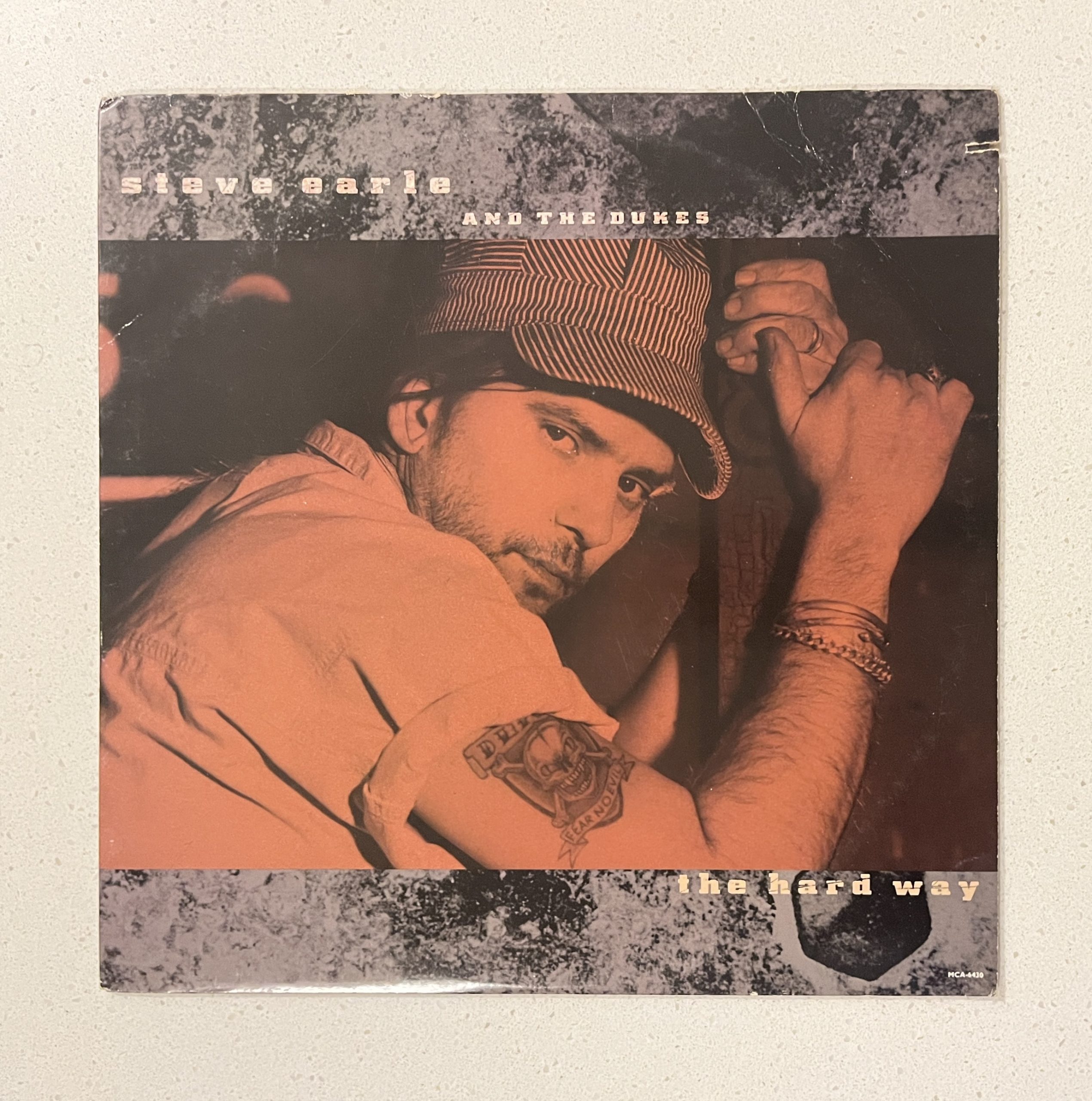 Steve Earle The Hard Way Vinyl Record Album LP NO SCRATCHES!!! MCA-6430