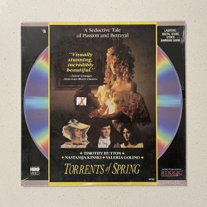 Torrents Of Spring Soundtrack Laserdisc LD Nastassja Kinski Valeria Golino ID7617HB