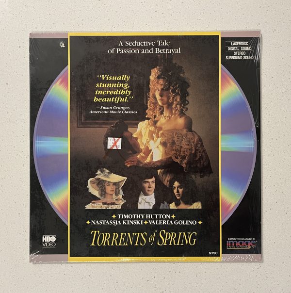 Torrents Of Spring Soundtrack Laserdisc LD Nastassja Kinski Valeria Golino ID7617HB