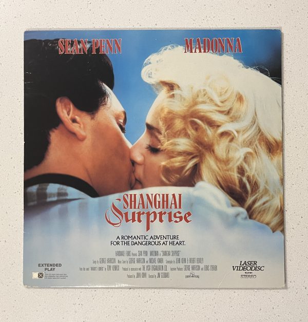 Shanghai Surprise Soundtrack Laserdisc Sean Penn Madonna LD VG+/VG+ VL5181
