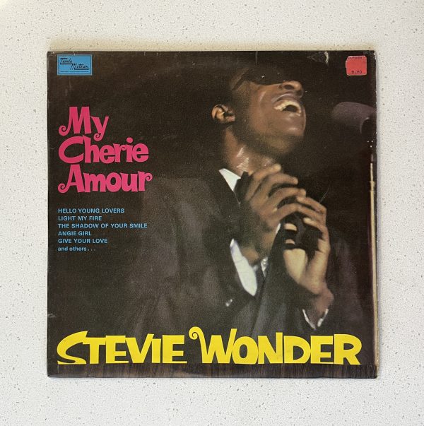 Stevie Wonder My Cherie Amour Vinyl Record Album LP UK PRESS!!! STML 11128