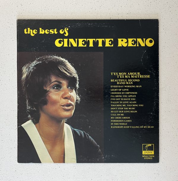 The Best Of Ginette Reno Quebec Vinyl Record Album LP NPAS 71074
