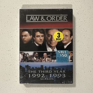 Law & Order The Third Year 1992-1993 Season DVD BRAND NEW SEALED!!!