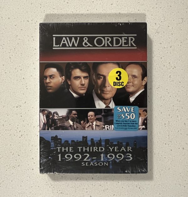 Law & Order The Third Year 1992-1993 Season DVD BRAND NEW SEALED!!!
