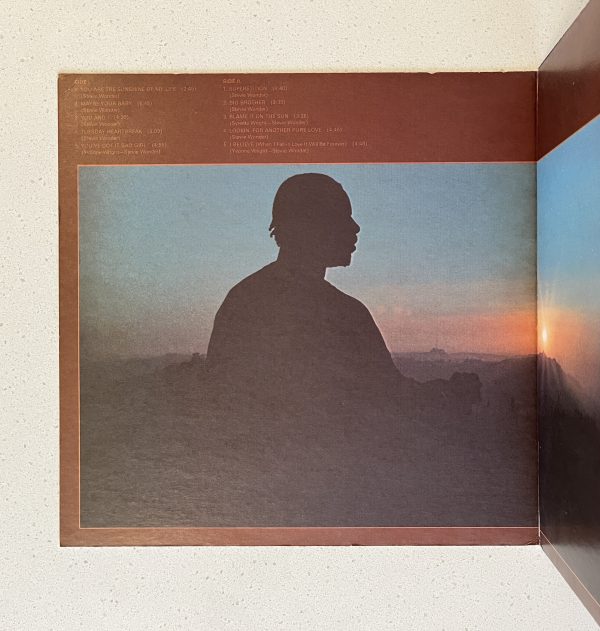Stevie Wonder Talking Book Vinyl Record Album LP T 319L - Image 2