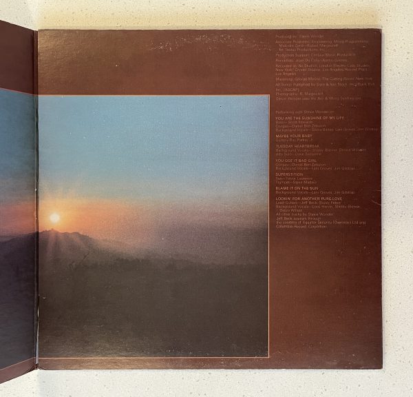 Stevie Wonder Talking Book Vinyl Record Album LP T 319L - Image 3