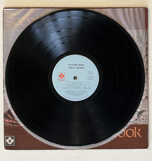 Stevie Wonder Talking Book Vinyl Record Album LP T 319L - Image 4