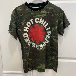 Red Hot Chili Peppers Camo Colour Tour T Shirt Size M