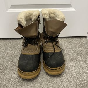 Men's Sorel Winter Snow Boots Tan Size 10