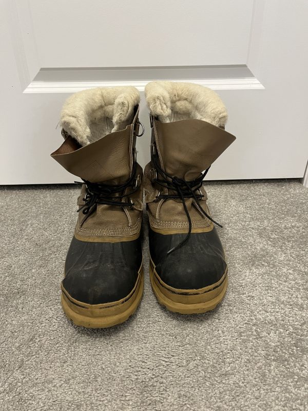 Men's Sorel Winter Snow Boots Tan Size 10