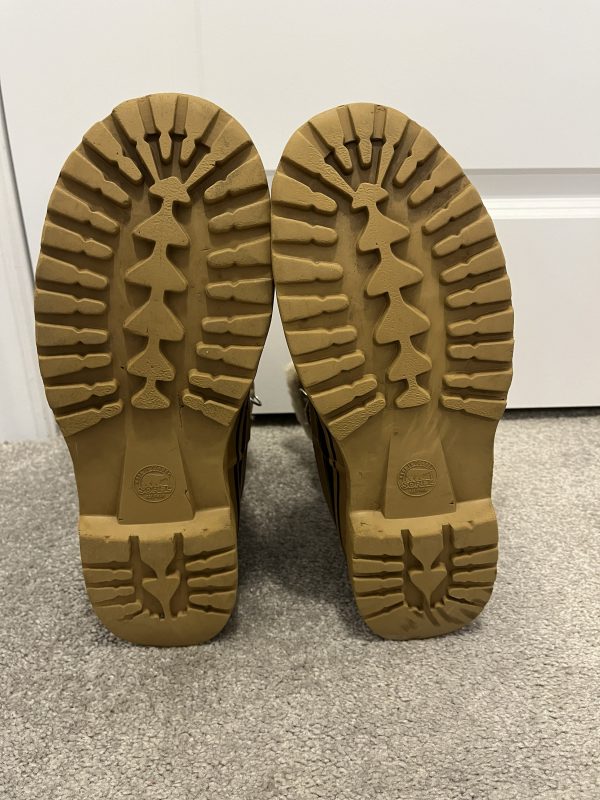 Men's Sorel Winter Snow Boots Tan Size 10 - Image 6