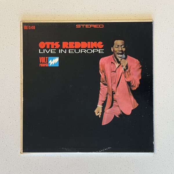 Otis Redding Live In Europe Vinyl Record Album LP SD 416