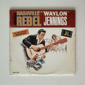 Waylon Jennings Nashville Rebel Vinyl Record Album LPM 3736 VG