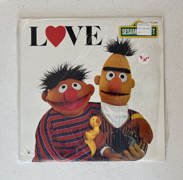 Sesame Street Love Childrens Kids Music Vinyl Record Album Canada LP CTW 22094