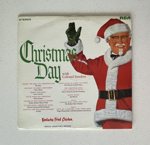 Christmas Day With Colonel Sanders Vinyl Record Album LP PRS-274