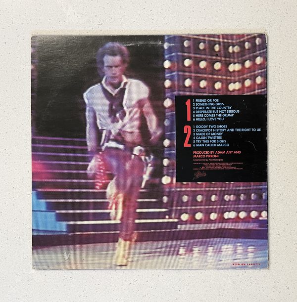 Adam Ant Friend Or Foe Vinyl Record Album LP NO SCRATCHES!!! FE 38370 - Image 4